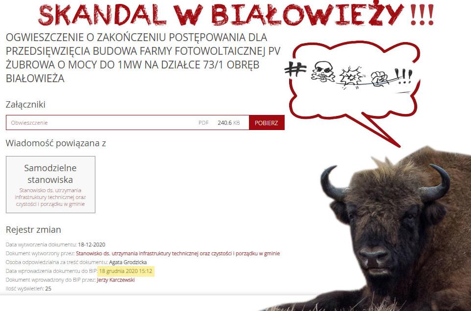obwieszczenie