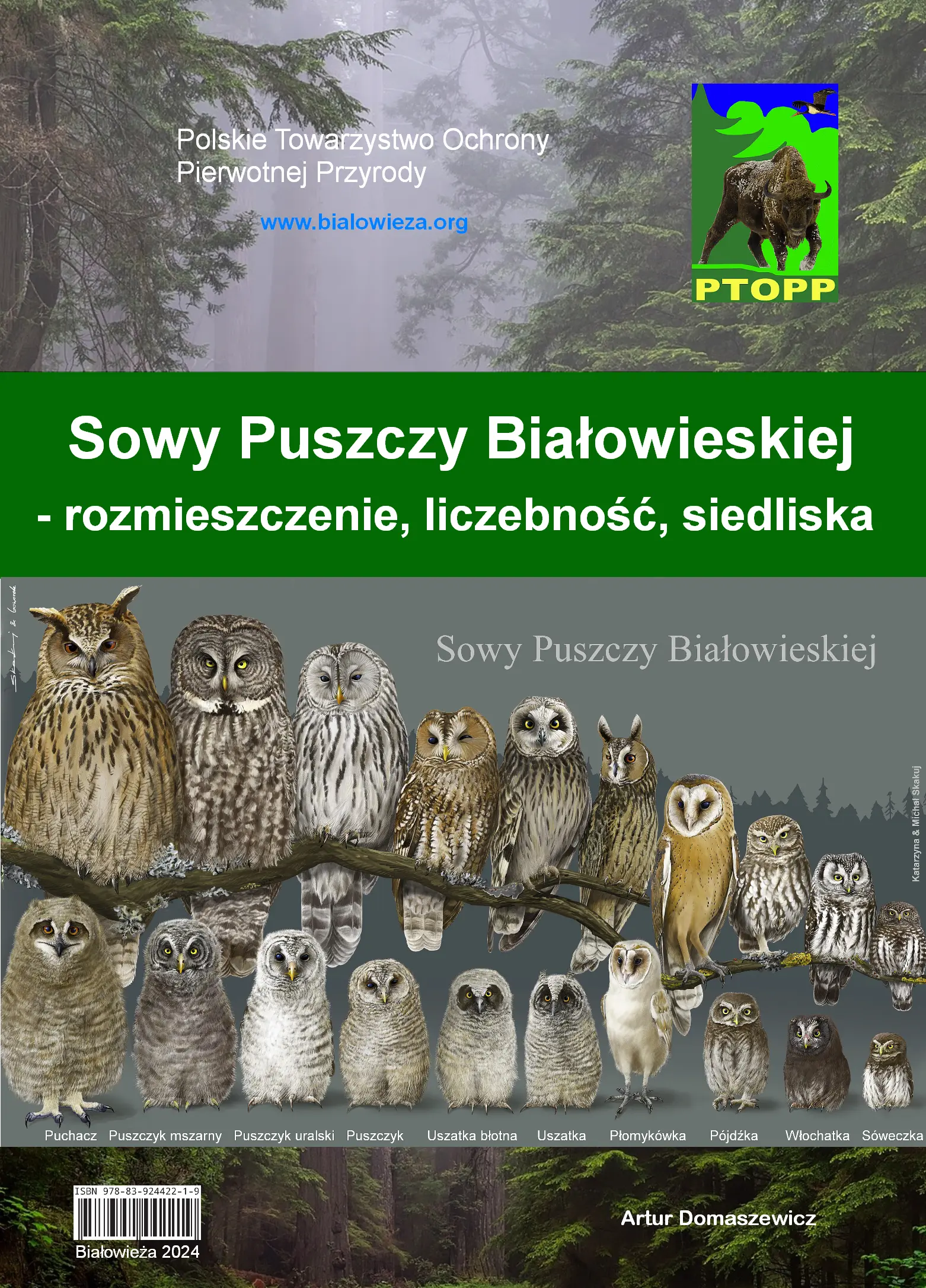 ok³adka - Sowy Puszczy Bia³owieskiej
